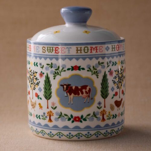 Alternative view of Porcelain Canister - Home Sweet Home