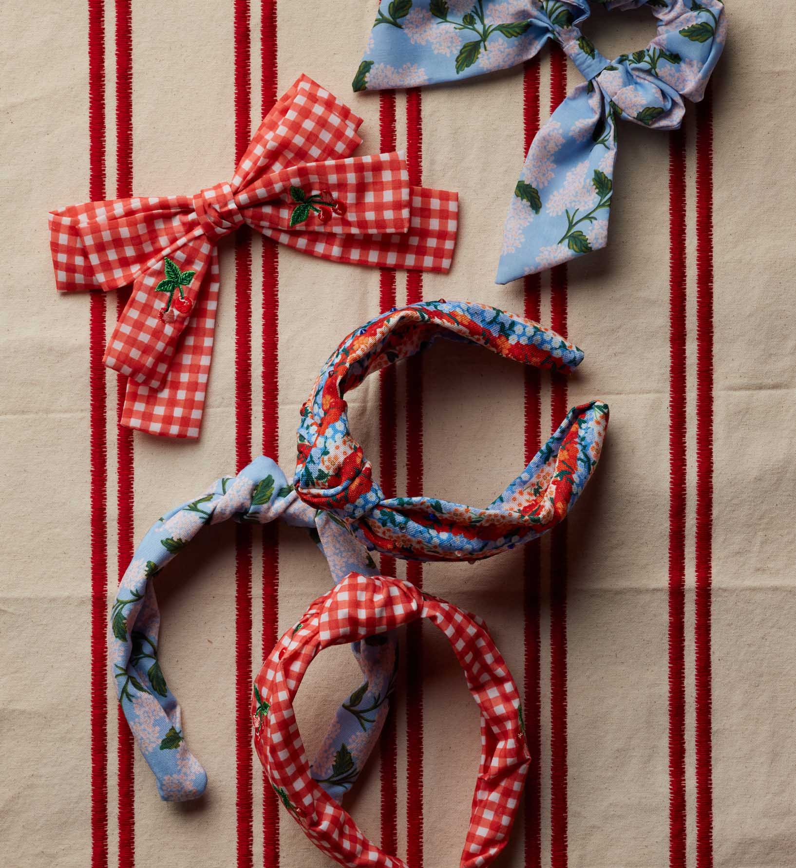 Knotted Headband - Americana Stripe - Image 3
