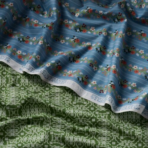 Alternative view of Heritage Cotton Fabric - Sage