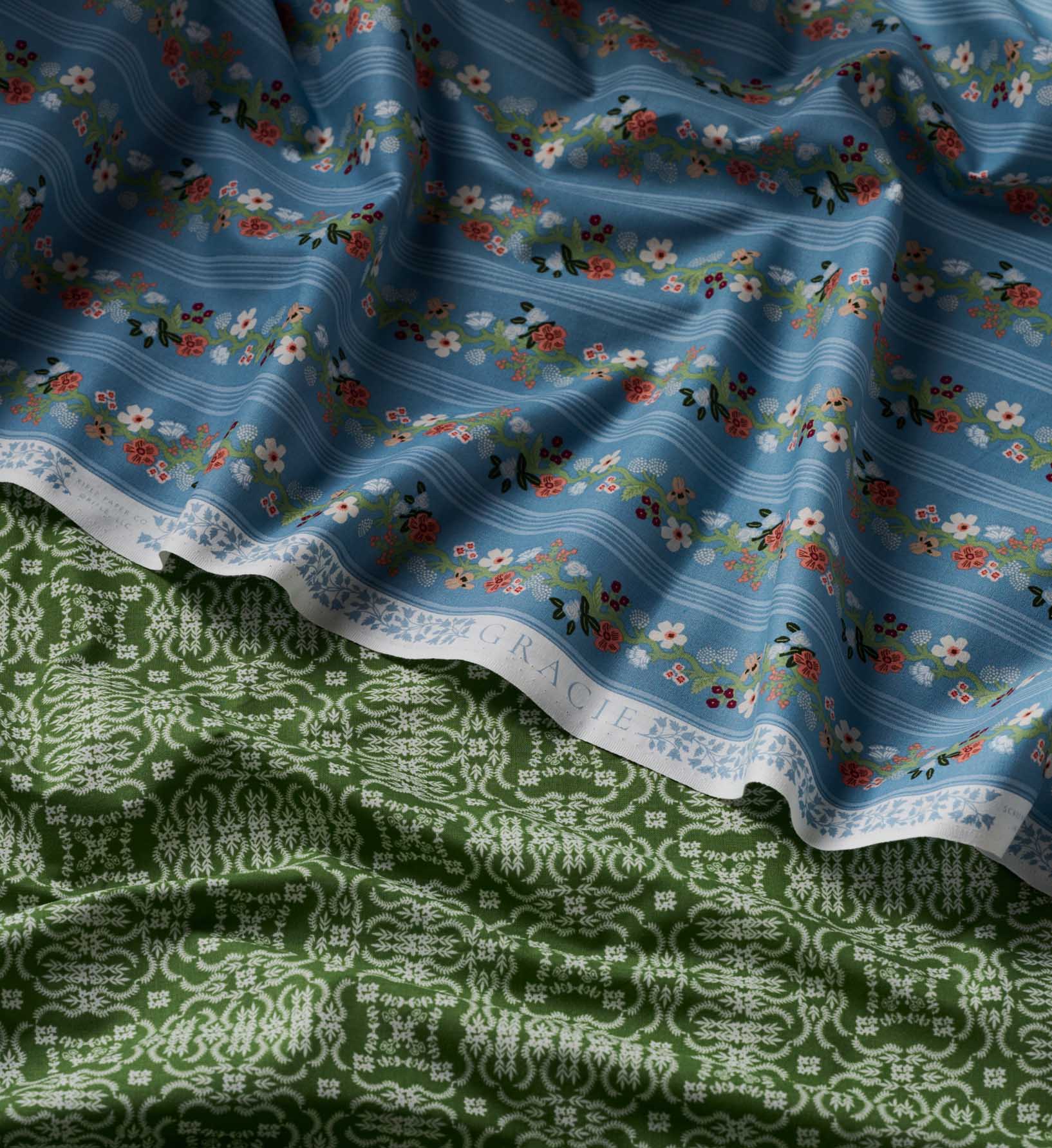 Heritage Cotton Fabric - Sage - Image 2