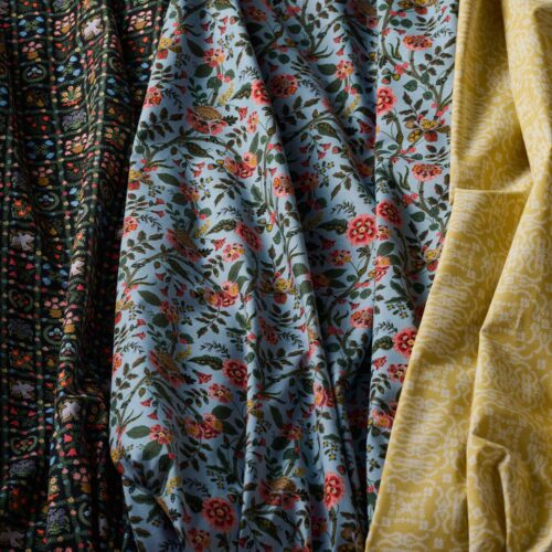 Alternative view of Gracie Cotton Fabric - Slate