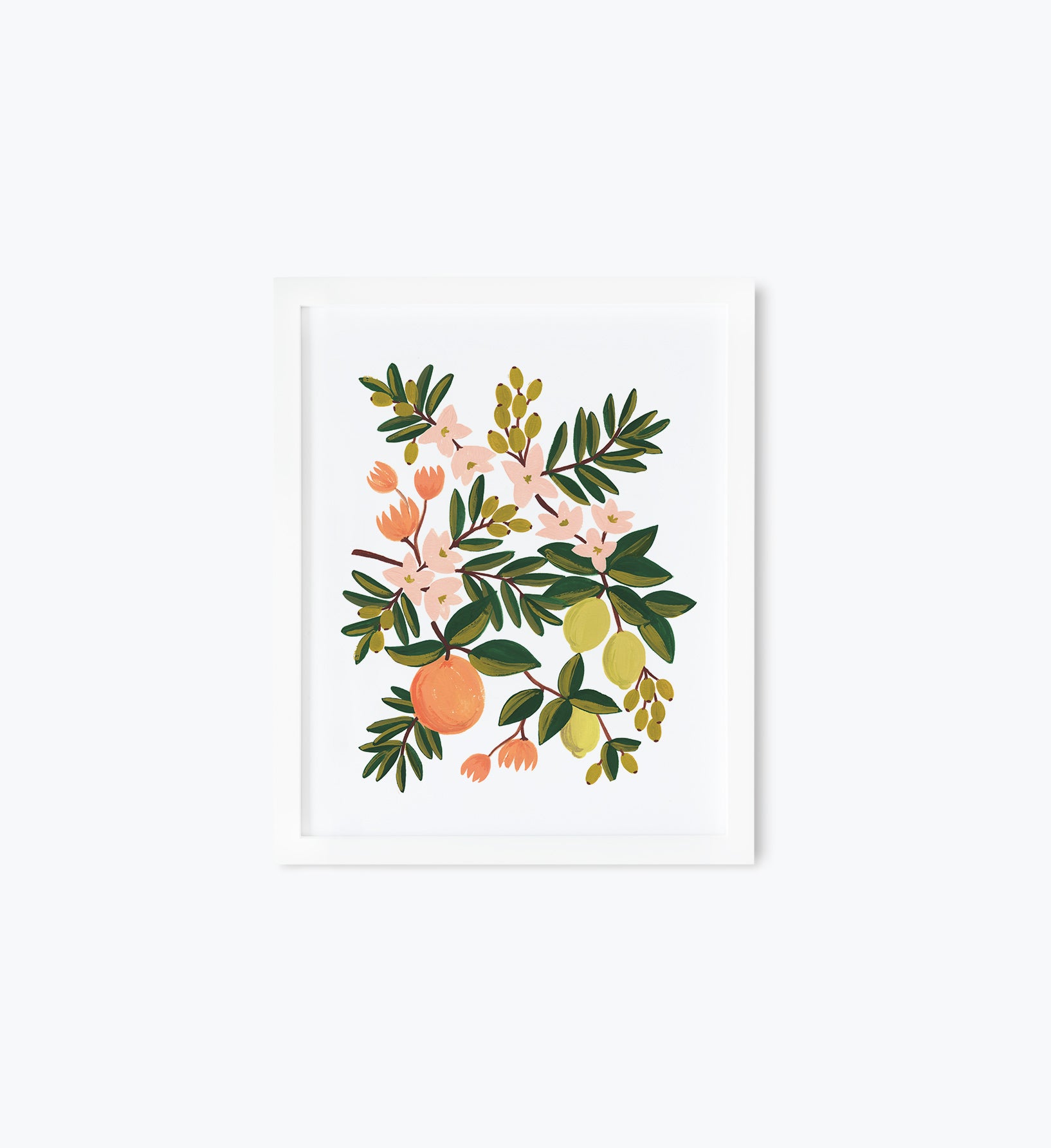 Citrus Floral Art Print - Image 2