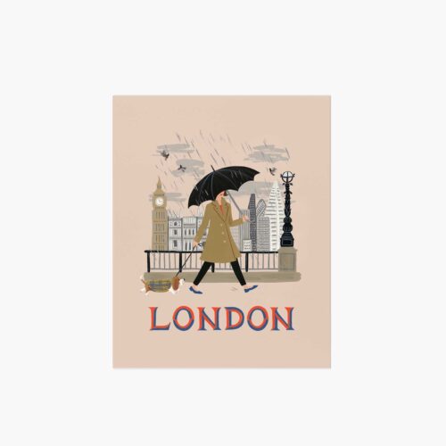 London Travel Art Print