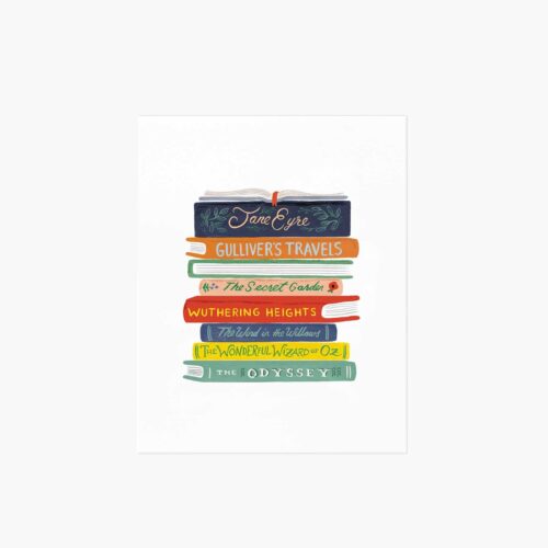 Book Club Art Print