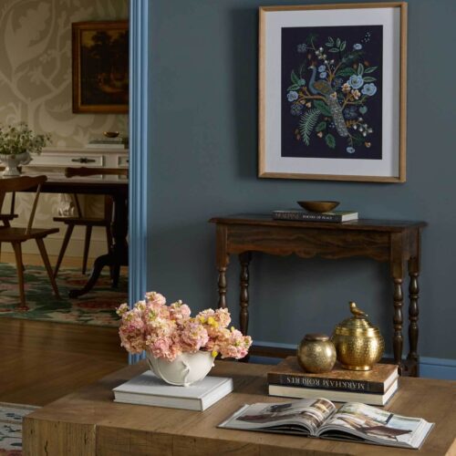 Alternative view of Framed Wall Art - Peacock