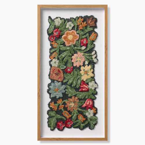 Framed Wall Art - Edith Garden Navy