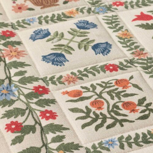 Alternative view of Framed Wall Art - Helena Quilt Ivory