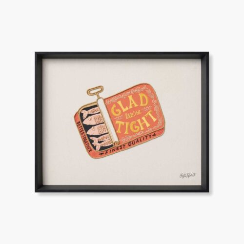 Framed Wall Art - Sardines