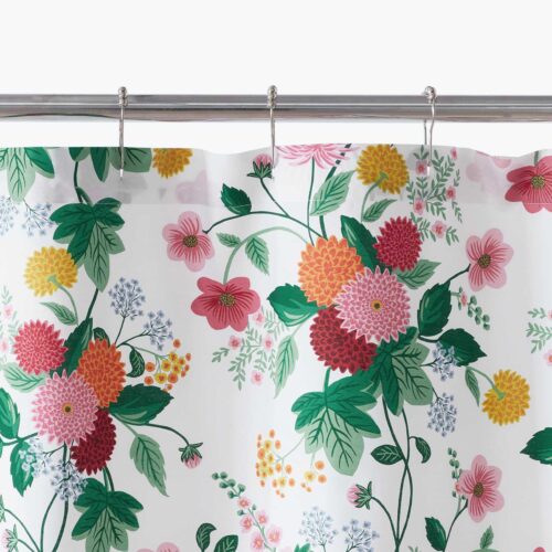 Percale Shower Curtain - Dahlia