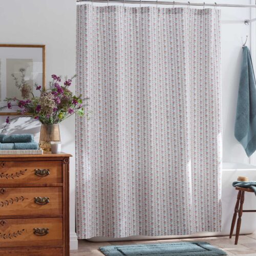 Alternative view of Percale Shower Curtain - Delphine