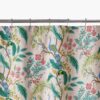Sateen Shower Curtain - Peacock Blush