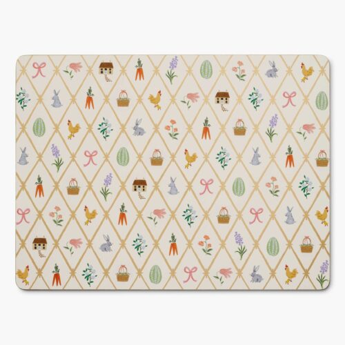 Cork Placemats - Spring Farm