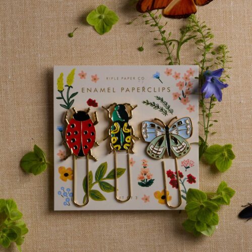 Alternative view of Enamel Paper Clip Set - Curio