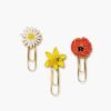 Enamel Paper Clip Set - Garden Study