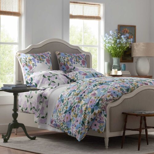 Alternative view of Percale Comforter - Garden Party Lilac