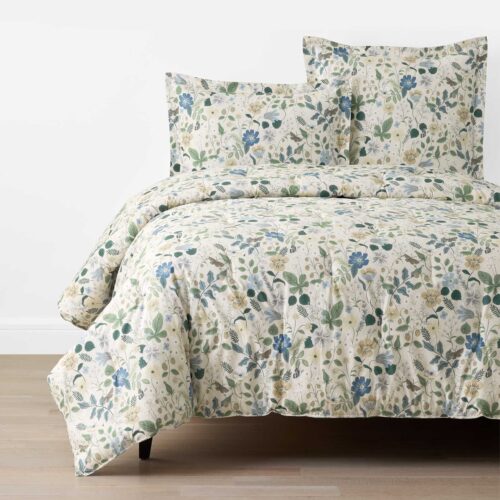 Percale Comforter - Strawberry Fields Beige