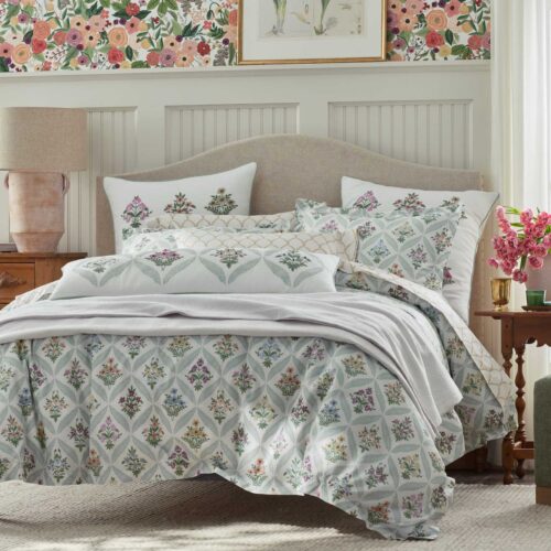 Alternative view of Sateen Duvet Cover - Estee Garden