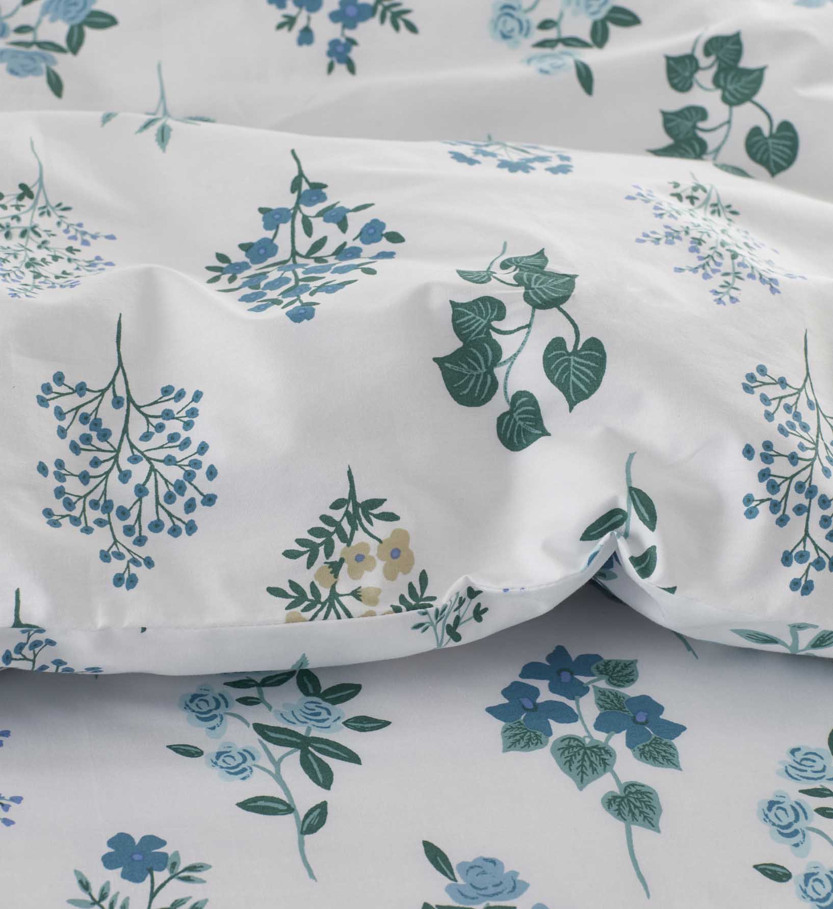 Percale Duvet Cover - Hawthorne Blue - Image 5