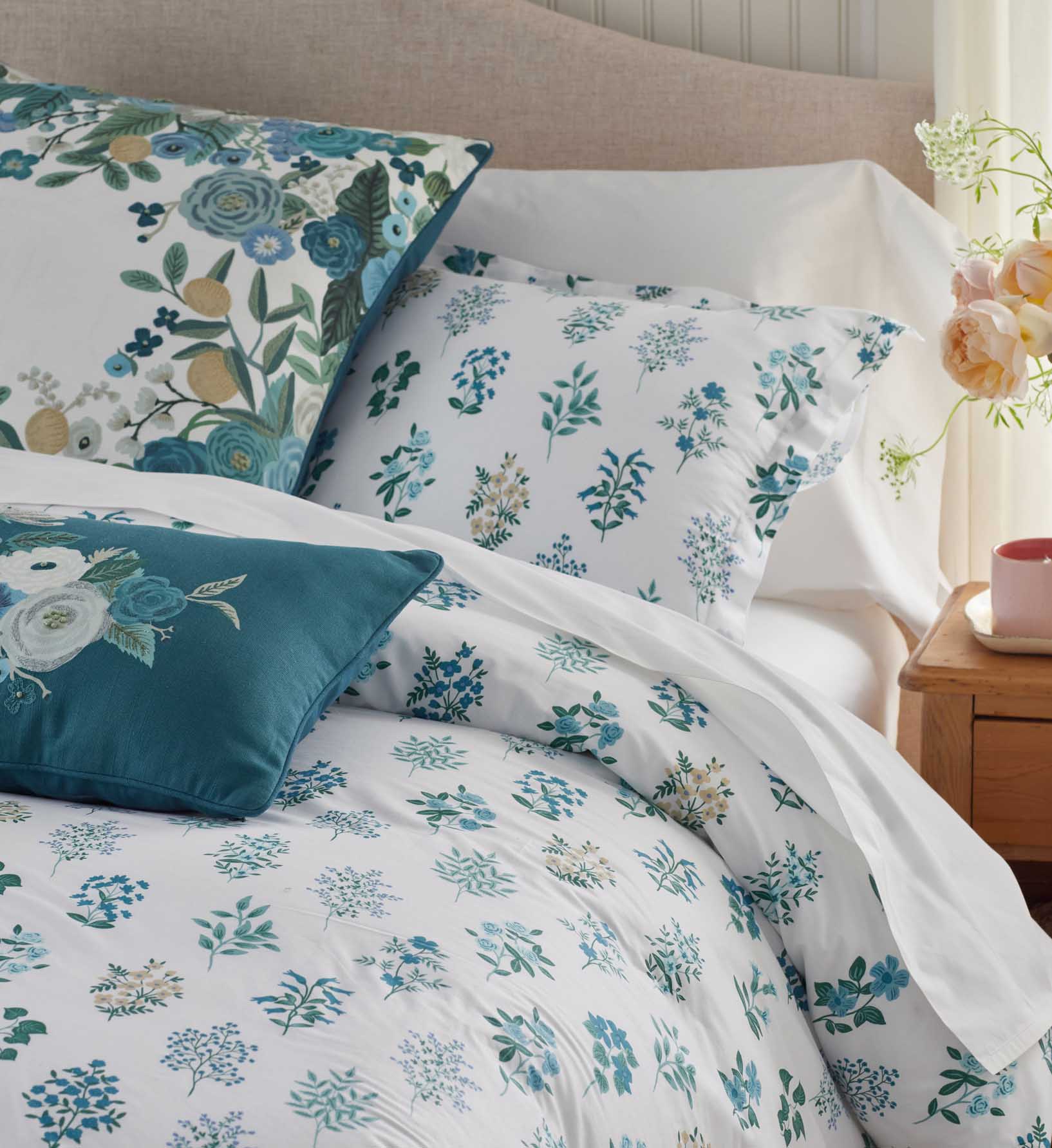 Percale Duvet Cover - Hawthorne Blue - Image 3