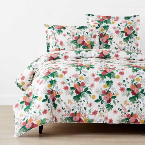 Percale Duvet Cover - Dahlia