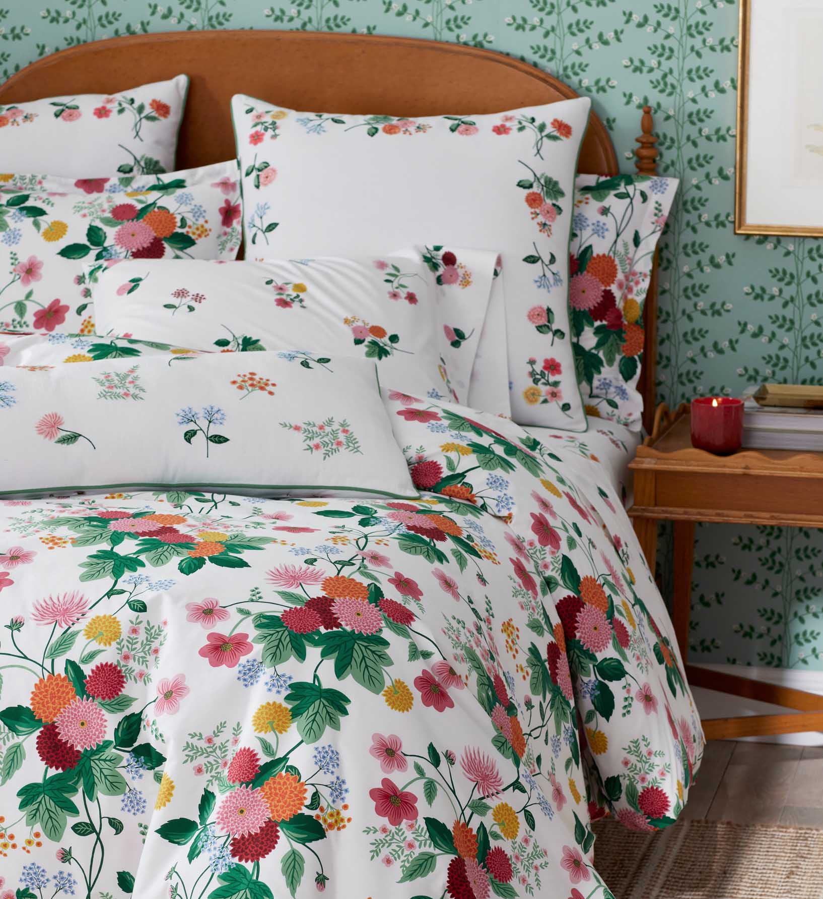 Percale Duvet Cover - Dahlia - Image 4