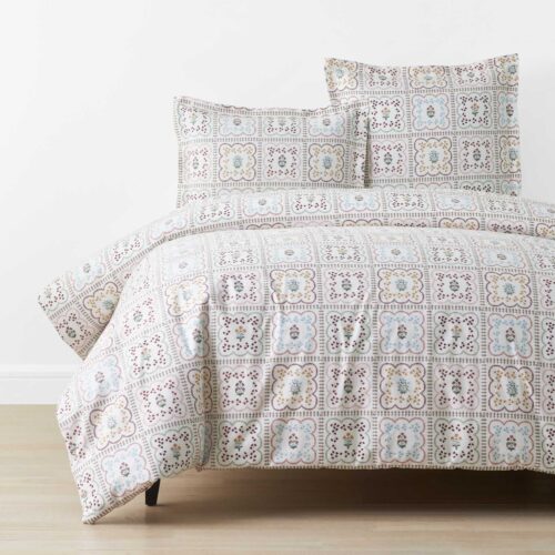 Percale Duvet Cover - Lottie