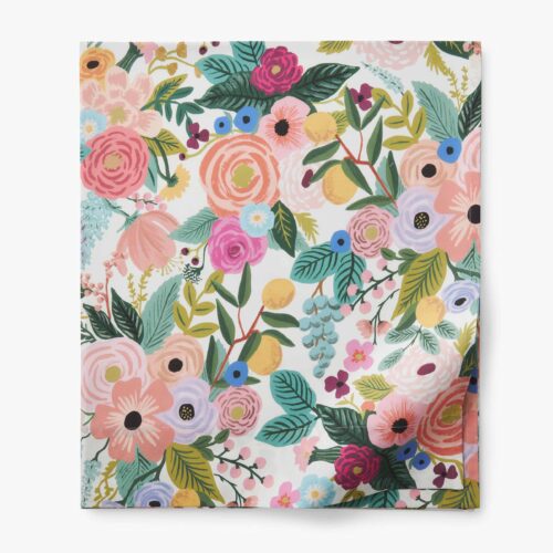 Percale Flat Sheet - Garden Party