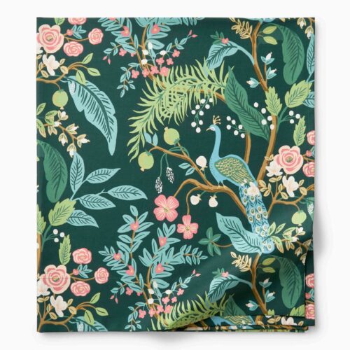Sateen Flat Sheet - Peacock Emerald