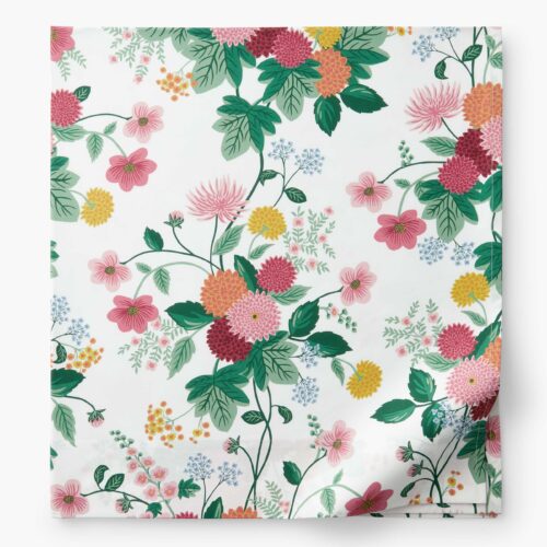 Percale Flat Sheet - Dahlia