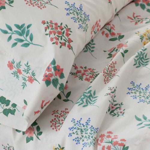 Alternative view of Percale Fitted Sheet - Hawthorne