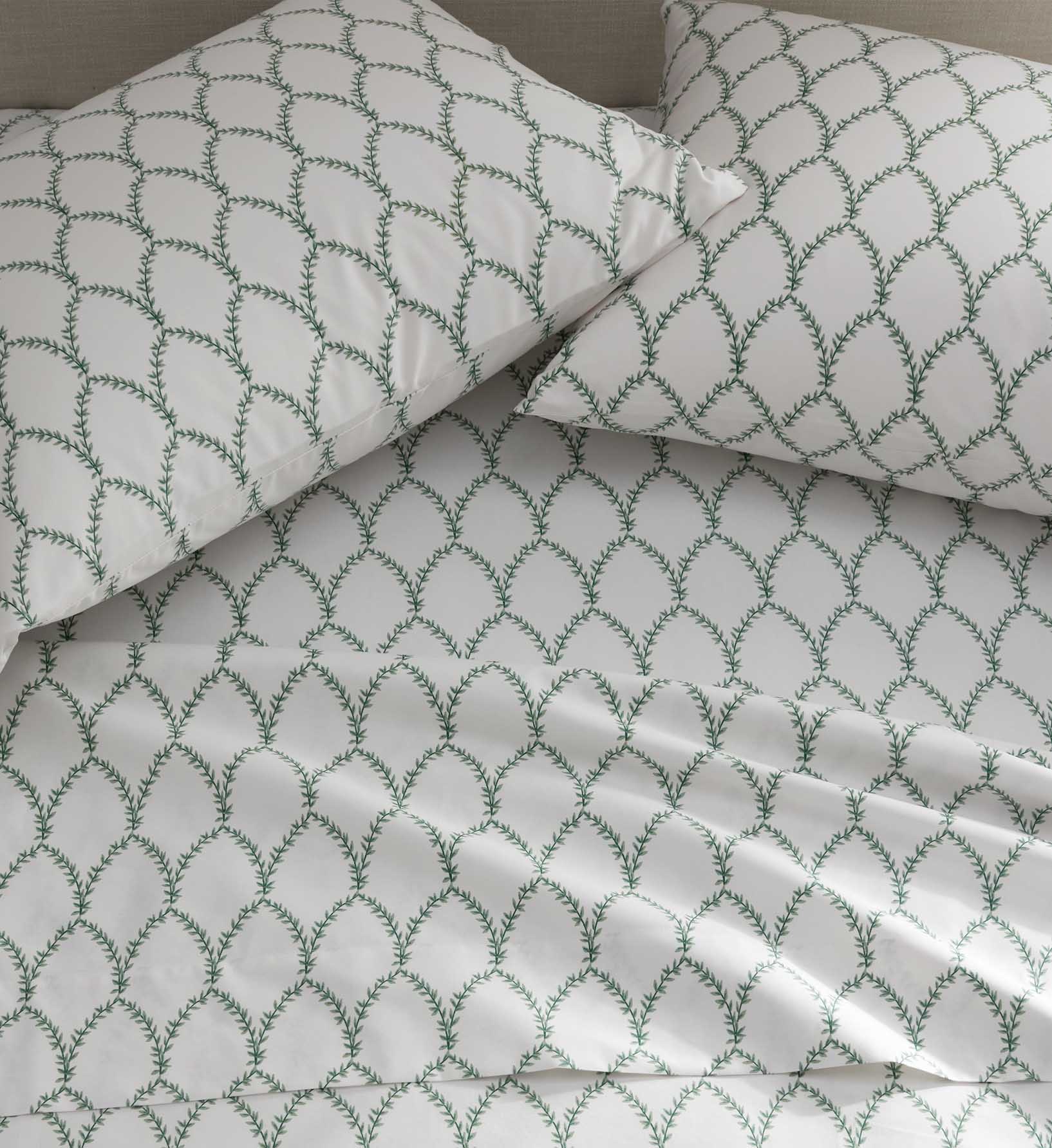 Sateen Flat Sheet - Laurel Sage - Image 2