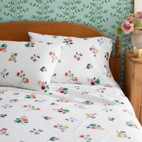 Alternative view of Percale Pillowcases - Ditsy Dahlia