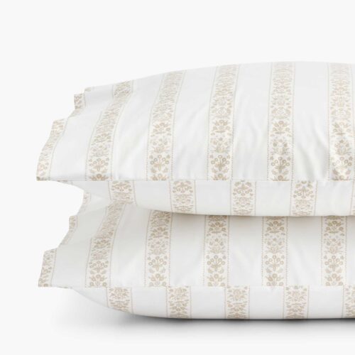 Sateen Pillowcases - Estee Stripe