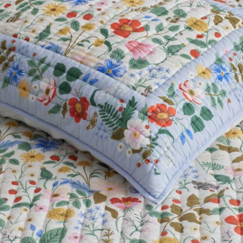 Alternative view of Cotton Quilted Sham - Strawberry Fields