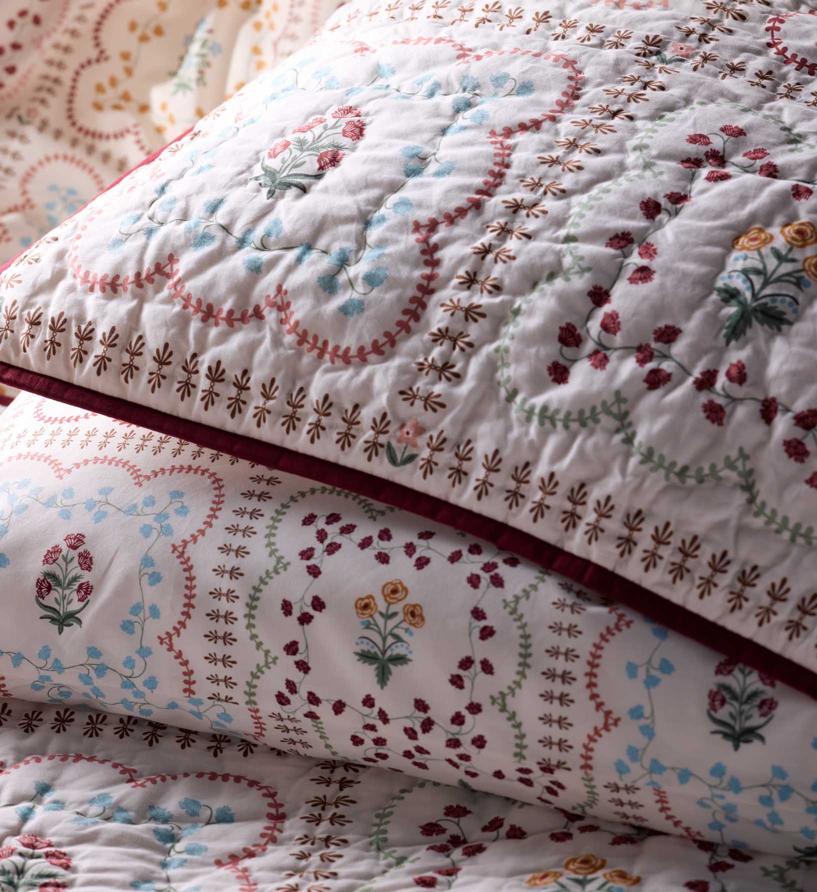 Cotton Quilted Sham - Lottie - Image 2