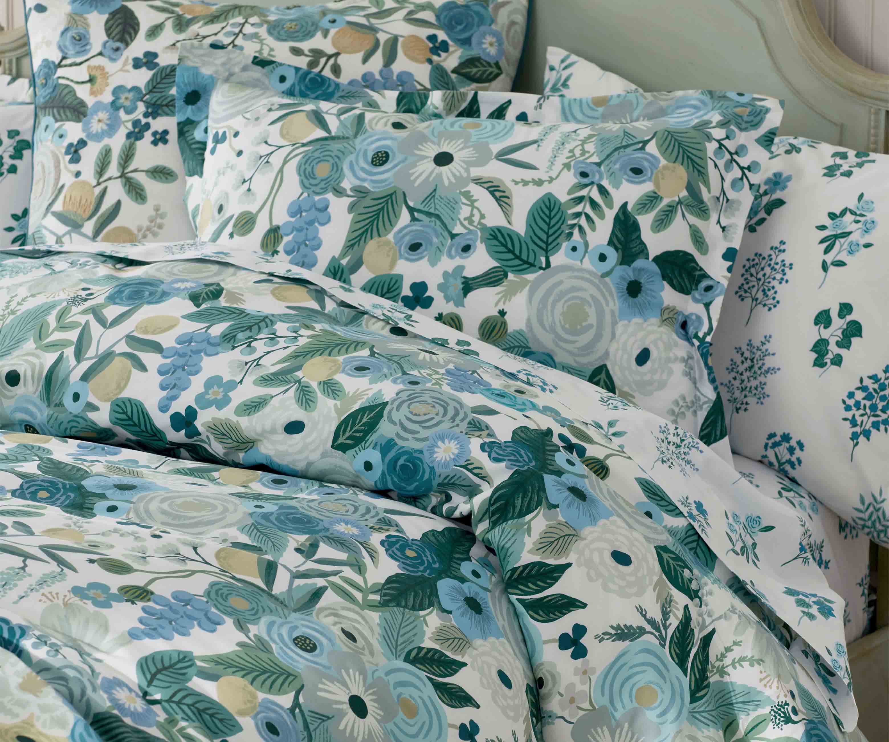 Percale Sham - Garden Party Blue - Image 3