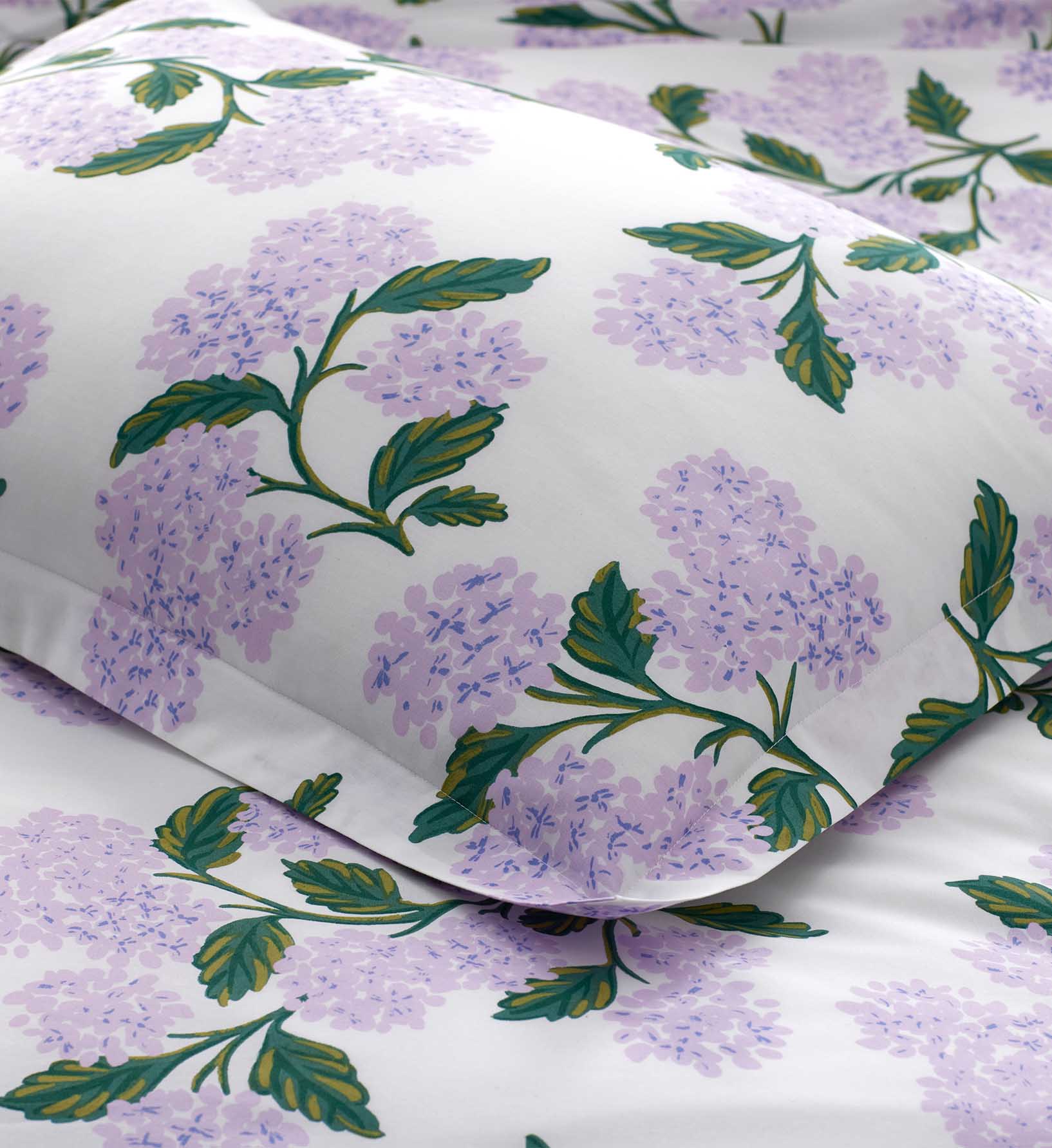 Percale Sham - Hydrangea Lilac - Image 4