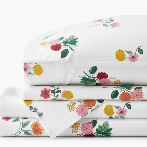 Percale Sheet Set - Ditsy Dahlia