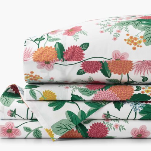Percale Sheet Set - Dahlia