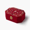 Embroidered Jewelry Box - Gemma