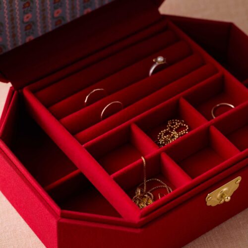 Alternative view of Embroidered Jewelry Box - Gemma