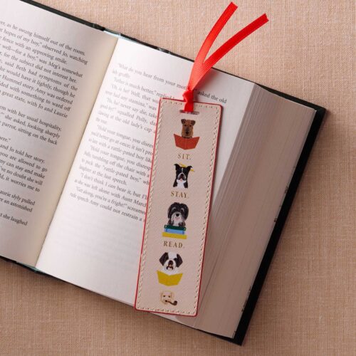 Alternative view of Bookmark - Studious Dogs