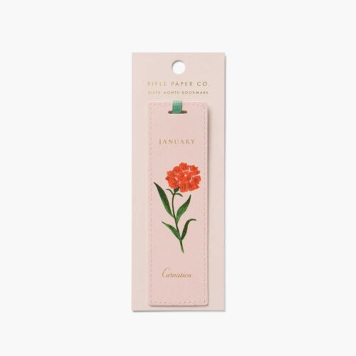 Birth Month Bookmark - January