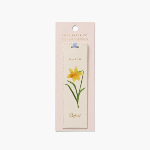 Birth Month Bookmark - March