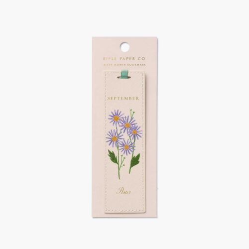 Birth Month Bookmark - September