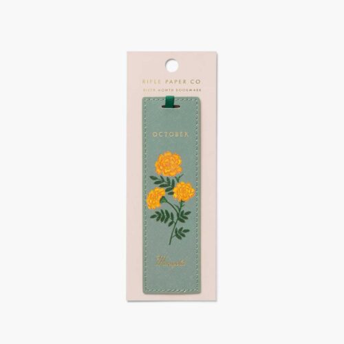 Birth Month Bookmark - October