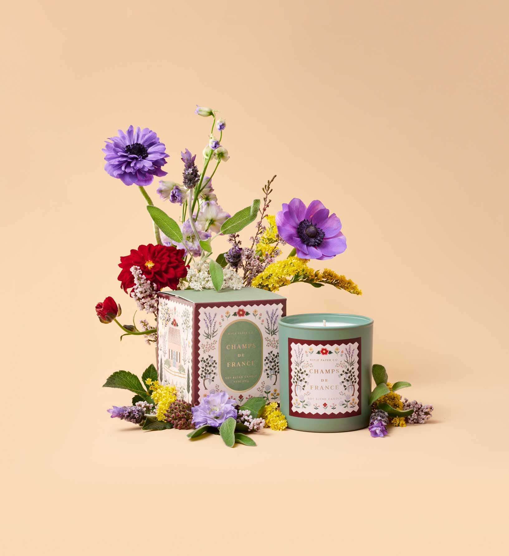 9.5 oz Candle - Champs de France - Image 2