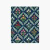 Estee Garden Canvas Fabric - Navy Multi