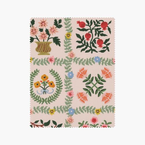 Helena Canvas Fabric - Pink