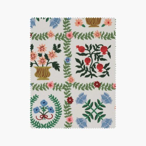 Helena Canvas Fabric - Cream